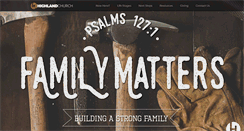 Desktop Screenshot of highlandchurch.net